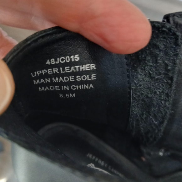 New Jeffrey Campbell Palermo x Free People black leather boots. Size 8.5 - Picture 9 of 9